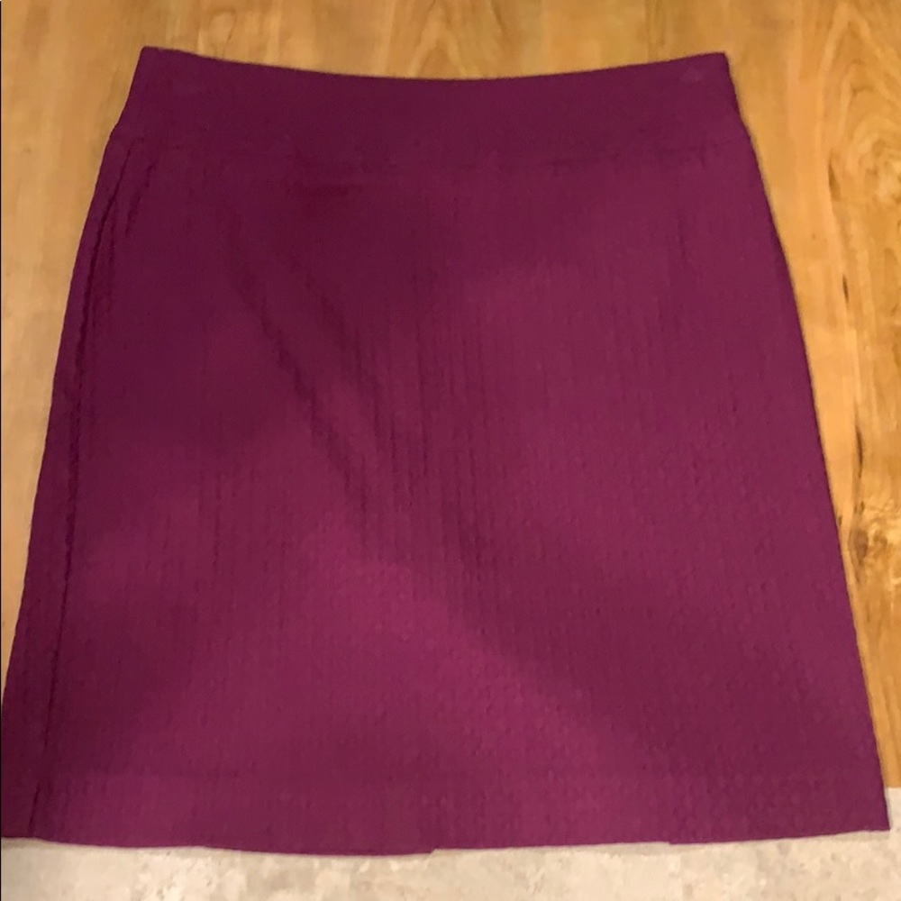 Purple skirt